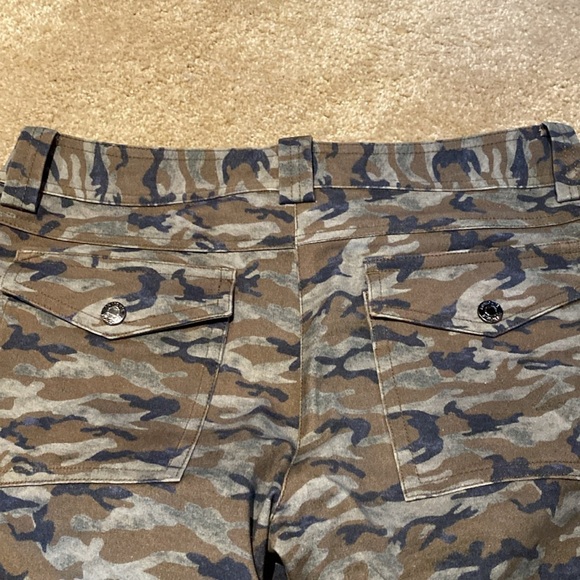Anatomie Karo Travel Cargo Pants Slim Fit Camo Stretch Travel Commute Size XS - Picture 9 of 9